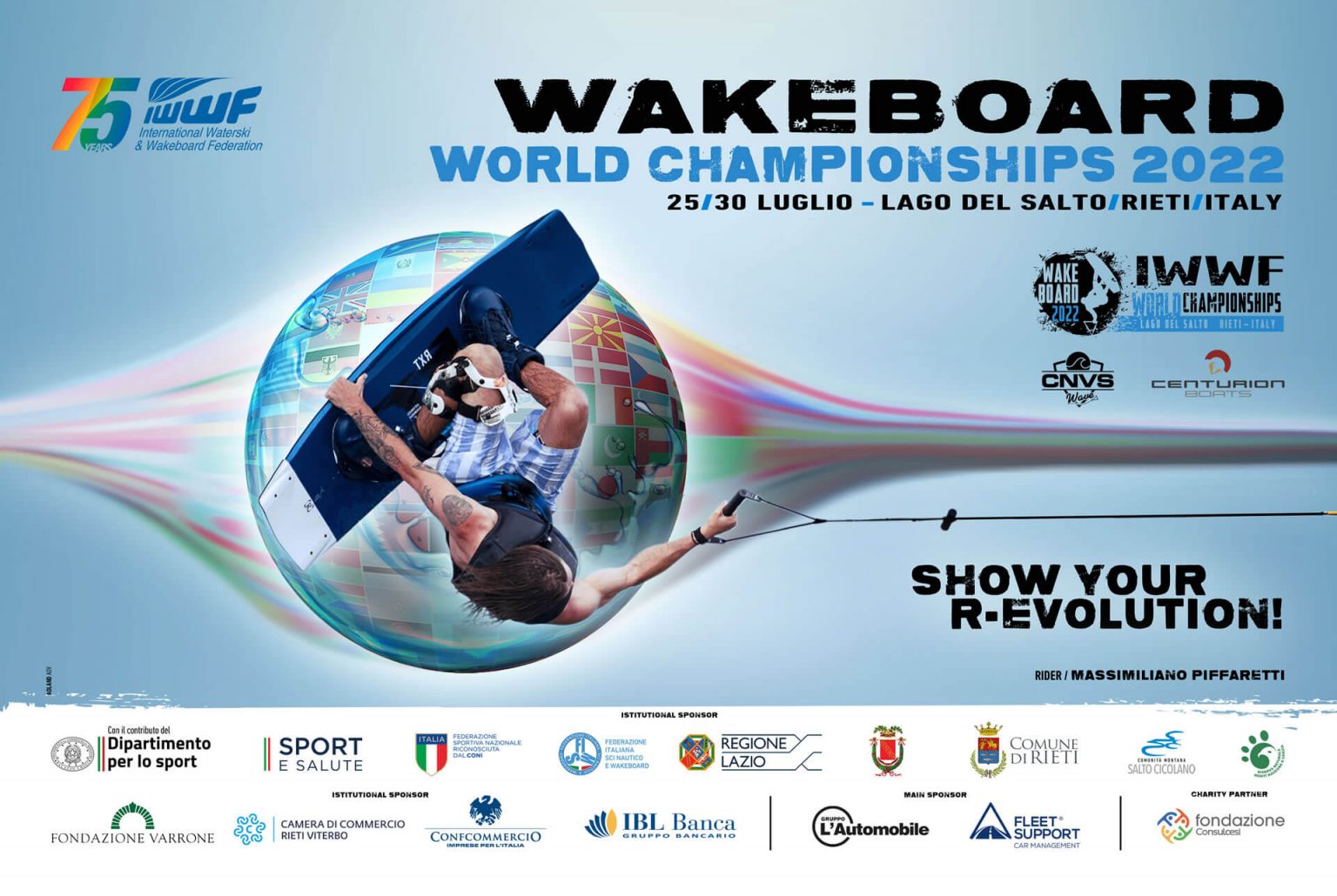 locandina della manifestazione wakeboard